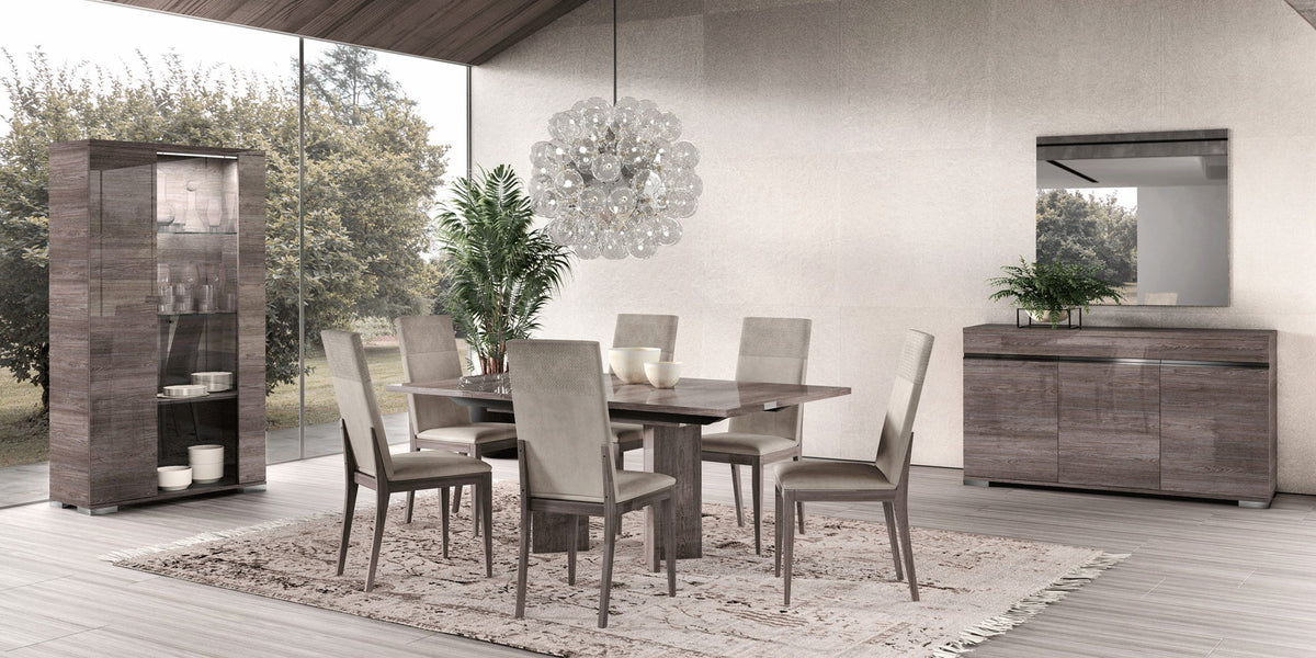 Viola - Dining Table - Purple Elm