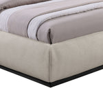 Vaughn - Chenille Bed With Black Base