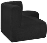 Arc - Boucle Fabric 3 Piece Modular Corner Sofa