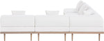Laguna - 5 Piece 106.5" Upholstered Outdoor Patio Modular Sectional