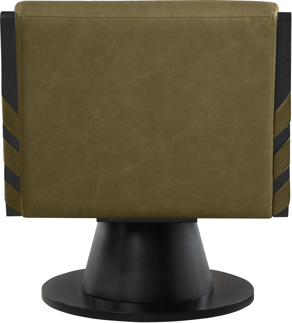 Millwin - Swivel Accent Chair With Black Base