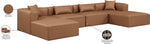 Cube - 6 Piece Modular Double Chaise Sectional