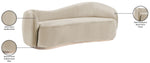 Gustavo - Velvet Upholstered Sofa