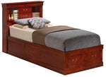 Glory Furniture - Louis Phillipe - Bookcase Storage Bed
