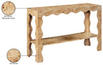 Vassa - Burl Veneer Console Table