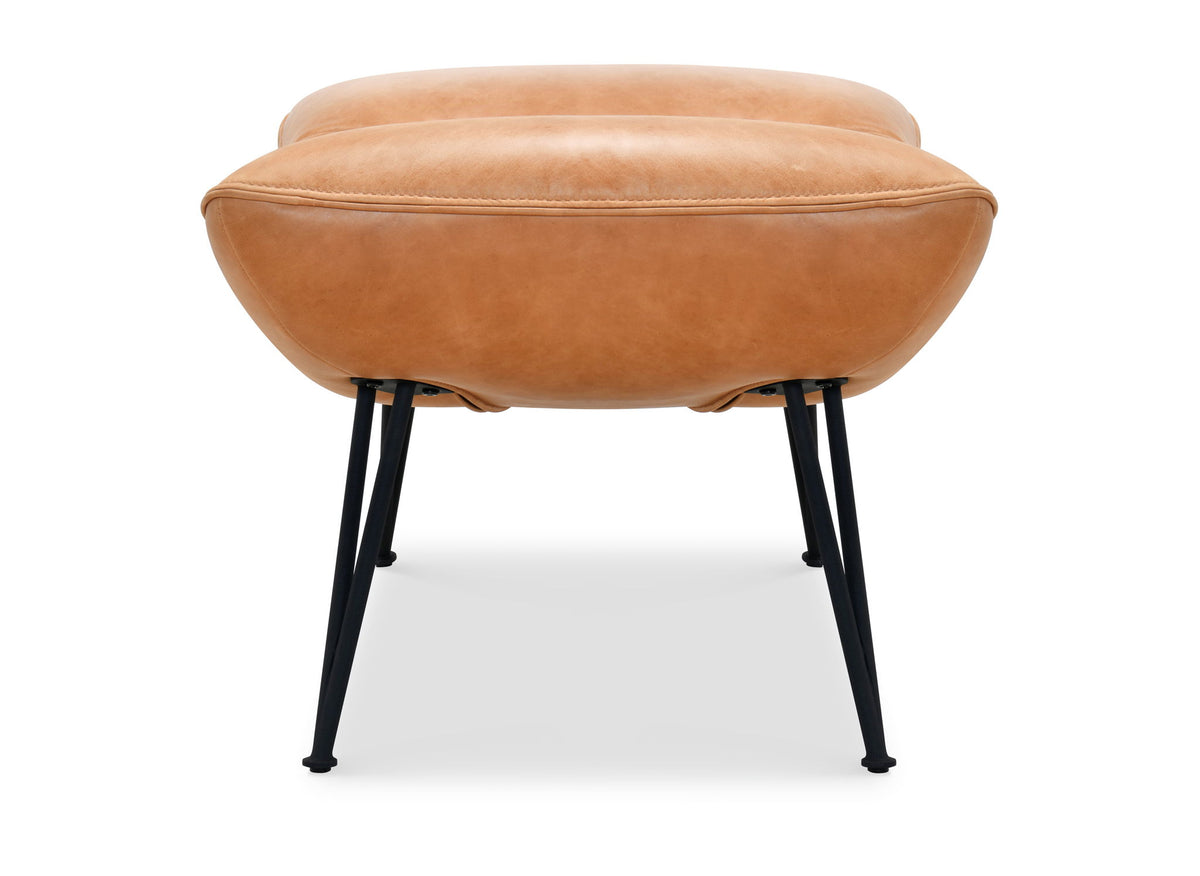 CC - Kayne Ottoman - Light Brown