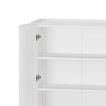 Abbey - Bookcase Cabinet - White