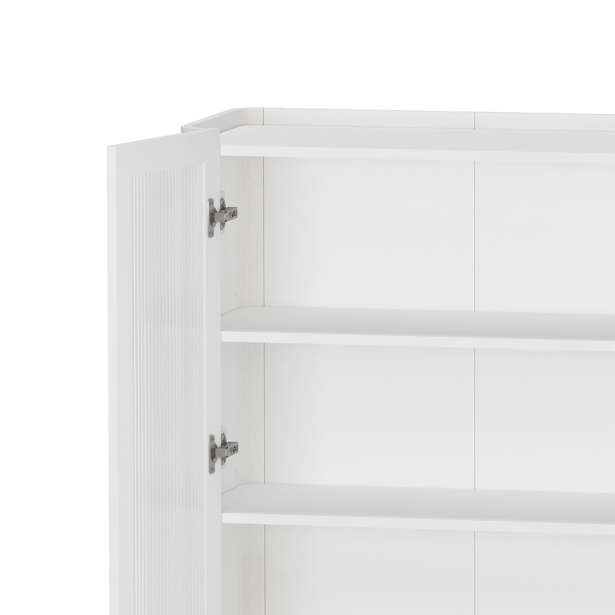 Abbey - Bookcase Cabinet - White