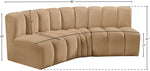 Arc - Velvet 3 Piece Modular Corner Sofa