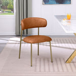 Lupita - Dining Chair With Brushed Gold Legs (Set of 2)
