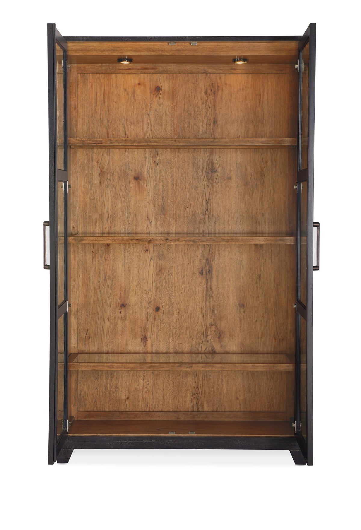 Big Sky - Display Cabinet - Black / Light Brown