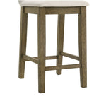 Annikah - Modern Transitional Wood Counter Height Kitchen Bar Stool