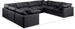 Indulge - Faux Leather 8 Piece Modular Sectional