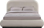 Vaughn - Chenille Bed With Black Base