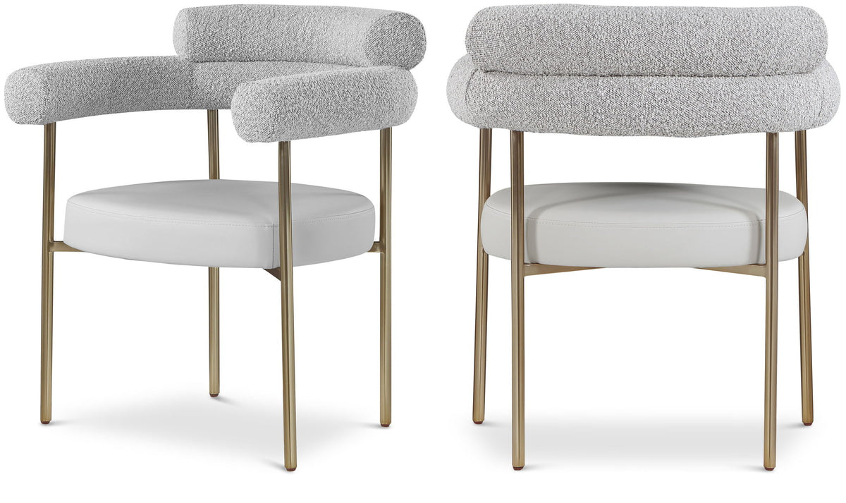 Blake - Dining Chair With Bronze Legs (Set of 2)