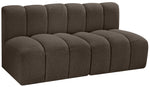 Arc - Boucle Fabric 2 Seats Modular Sofa