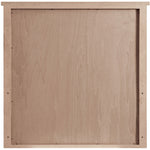 Astrid - Solid Wood And Oak Veneer Mirror