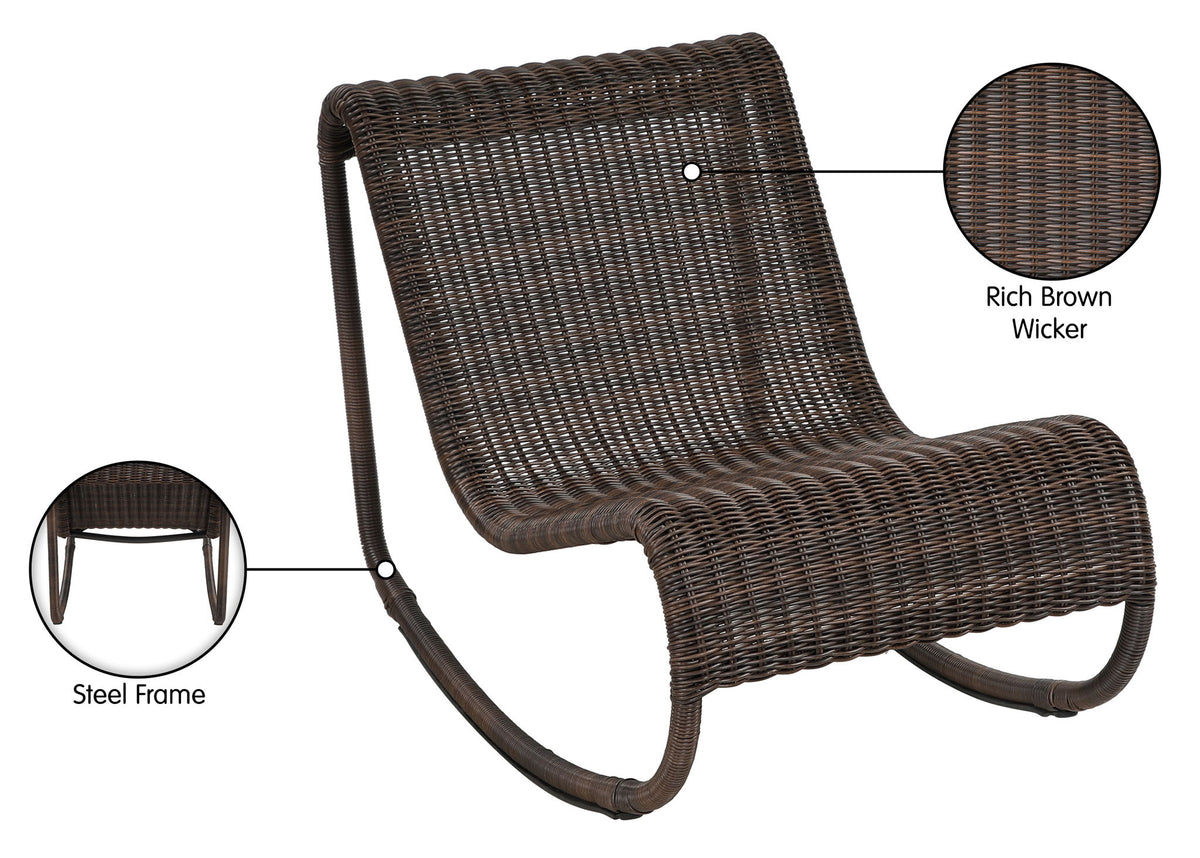 Antigua - Wicker Outdoor Patio Rocking Chair