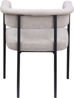 Malin - Linen Dining Chair (Set of 2) - Taupe