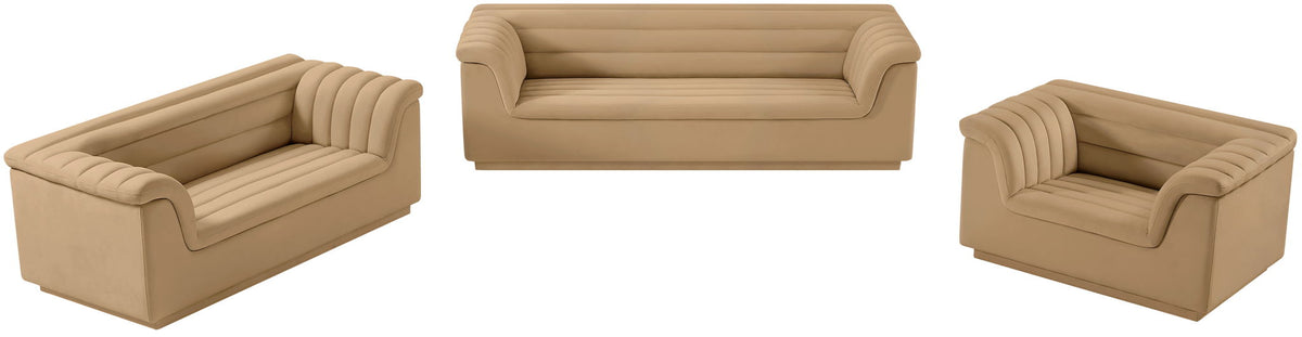 Cascade - Velvet Chair