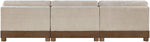 Turin - Chenille Fabric Upholstered Modular Sectional - Taupe