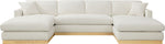 Johanna - 3 Piece Sectional - Natural Base