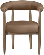 Sable - Vegan Leather Upholstered Dining Chair (Set of 2) - Brown Base