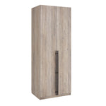 Manhattan Lee - Wardrobe Closet With Hanging Rod And Shoe Shelves