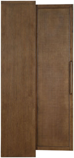Vana - Solid Wood, Oak Veneer And Stainless Steel Storage Cabinet