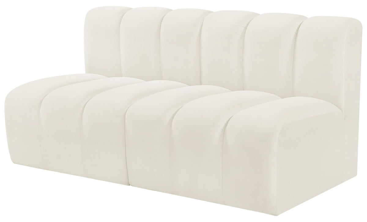 Arc - Velvet 2 Seats Modular Sofa