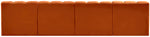 Arc - Velvet 4 Seats Modular Sofa