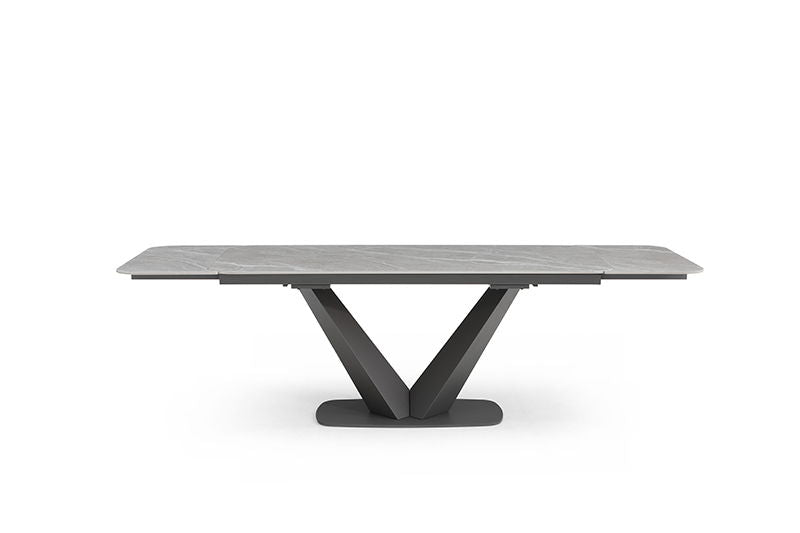 Cloud - Dining Table - Gray / Black