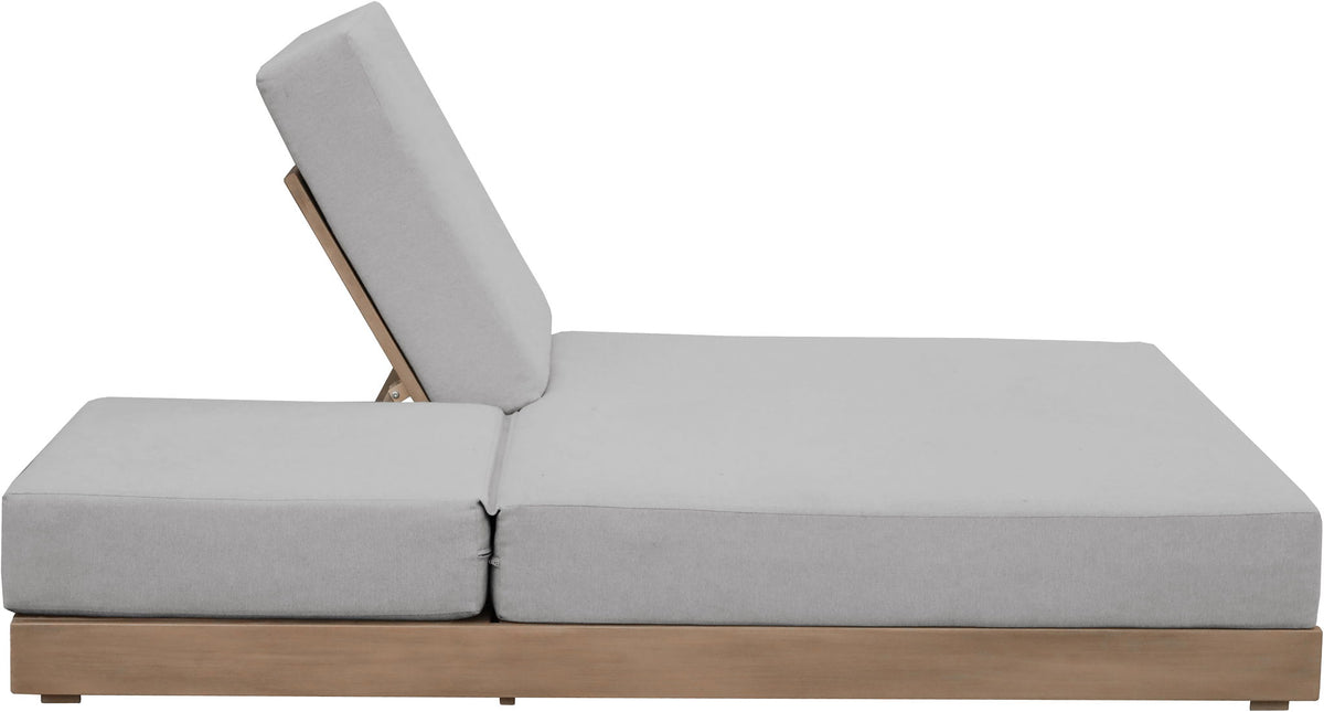 Solace - Olefin Performance Fabric Outdoor Patio Double Lounge Chair