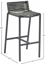 Maldives - Rope Outdoor Patio Bar Stool (Set of 2)