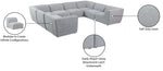 Miramar - 8 Piece Modular Sectional