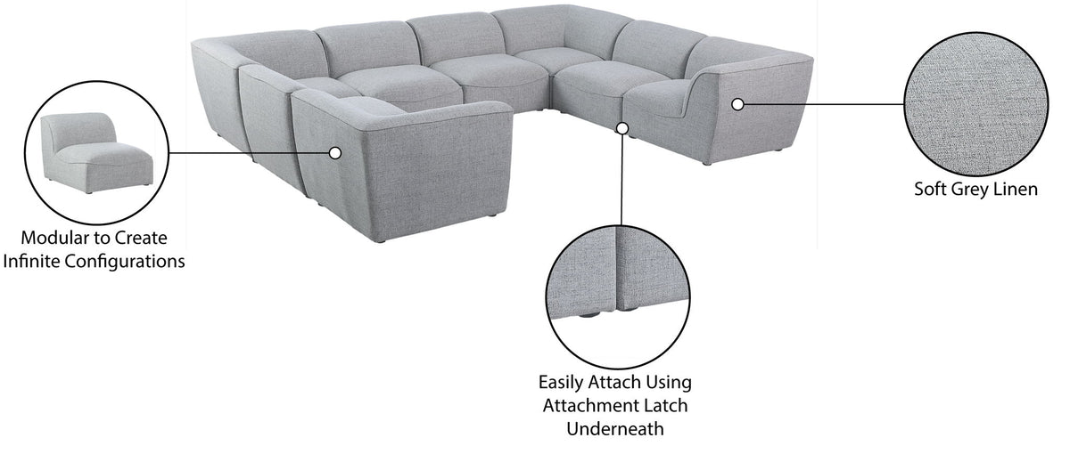Miramar - 8 Piece Modular Sectional