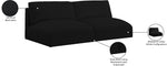 Ease - 2 Seat Modular Armless Sofa