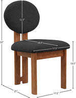 Napa - Dining Chair With Brown Legs (Set of 2)