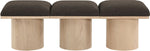 Pavilion - 3 Piece Modular Bench With Natural Base