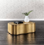 Melange - Tevis Bluff Cocktail Table - Gold