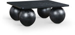 Fitch - Oak Veneer Coffee Table - 4 Legs