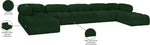Ames - 7 Piece Fabric Modular U-Shaped Sectional
