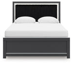 Zuraleus - Upholstered Panel Bed