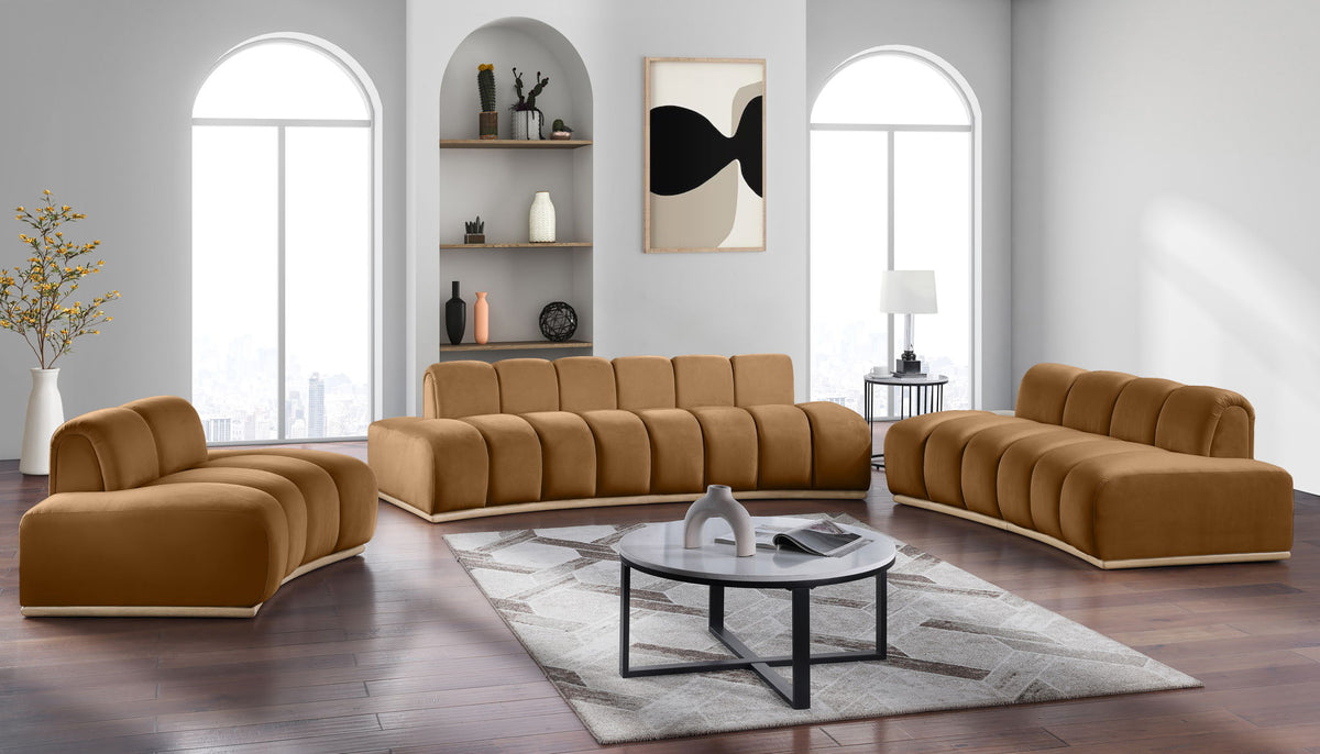 Jace - Sofa - Saddle