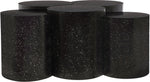 Dimple - 20" 5 Piece Modular Coffee Table - Terazzo Finish