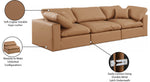 Comfy - Faux Leather Modular Sofa 3 Seats