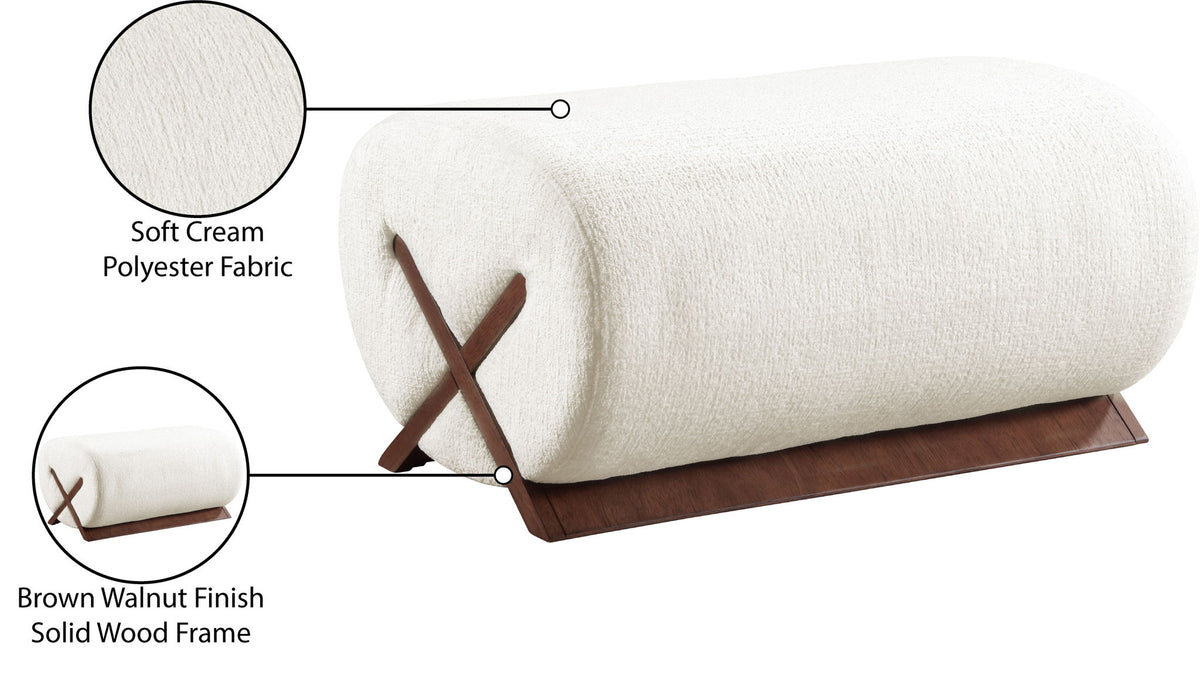 Akira - Fabric Upholstered Ottoman