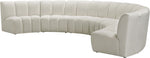 Infinity - 6 Piece Velvet Modular Sectional