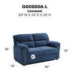 Glory Furniture - Hamilton - Loveseat