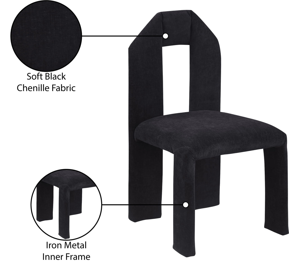 Bennett - Chenille Dining Chair (Set of 2)